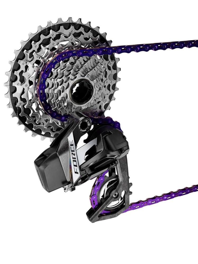 Amazon.com : SRAM Force Chain 12/13-Speed 126L Purple